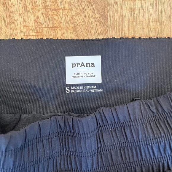 prAna Peak to Pavement Skort S Activewear Tennis Outdoor Pickleball Hiking Black - Picture 6 of 11